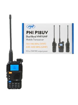 Statie radio portabila VHF/UHF PNI P18UV, dualband