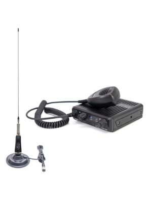 Statie radio auto cu un singur canal si antena CB