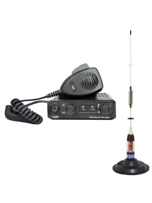 Statie radio si antena auto, antiradar PNI