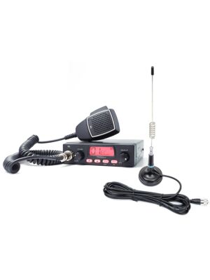 Kit Statie radio CB TTi TCB-550 EVO + Antena CB PNI ML29, lungime 34 cm