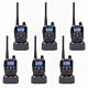 Kit 6 statii radio portabile PNI PMR R45 PRO 446MHz, 0.5W, 99 canale programabile, 16 PMR si tonuri 38 CTCSS si 104 DCS,