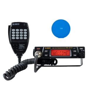 Kit Statie radio VHF PNI Alinco DR-CS-10, 136-174MHz, 200 canale, DMTF, 13.8V + Cadou Sticky Pad Blue