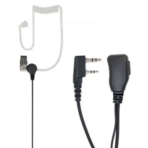 Casca cu microfon si tub acustic