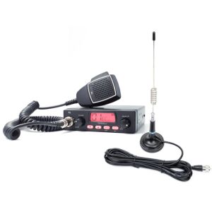 Kit Statie radio CB TTi TCB-550 EVO + Antena CB PNI ML29, lungime 34 cm